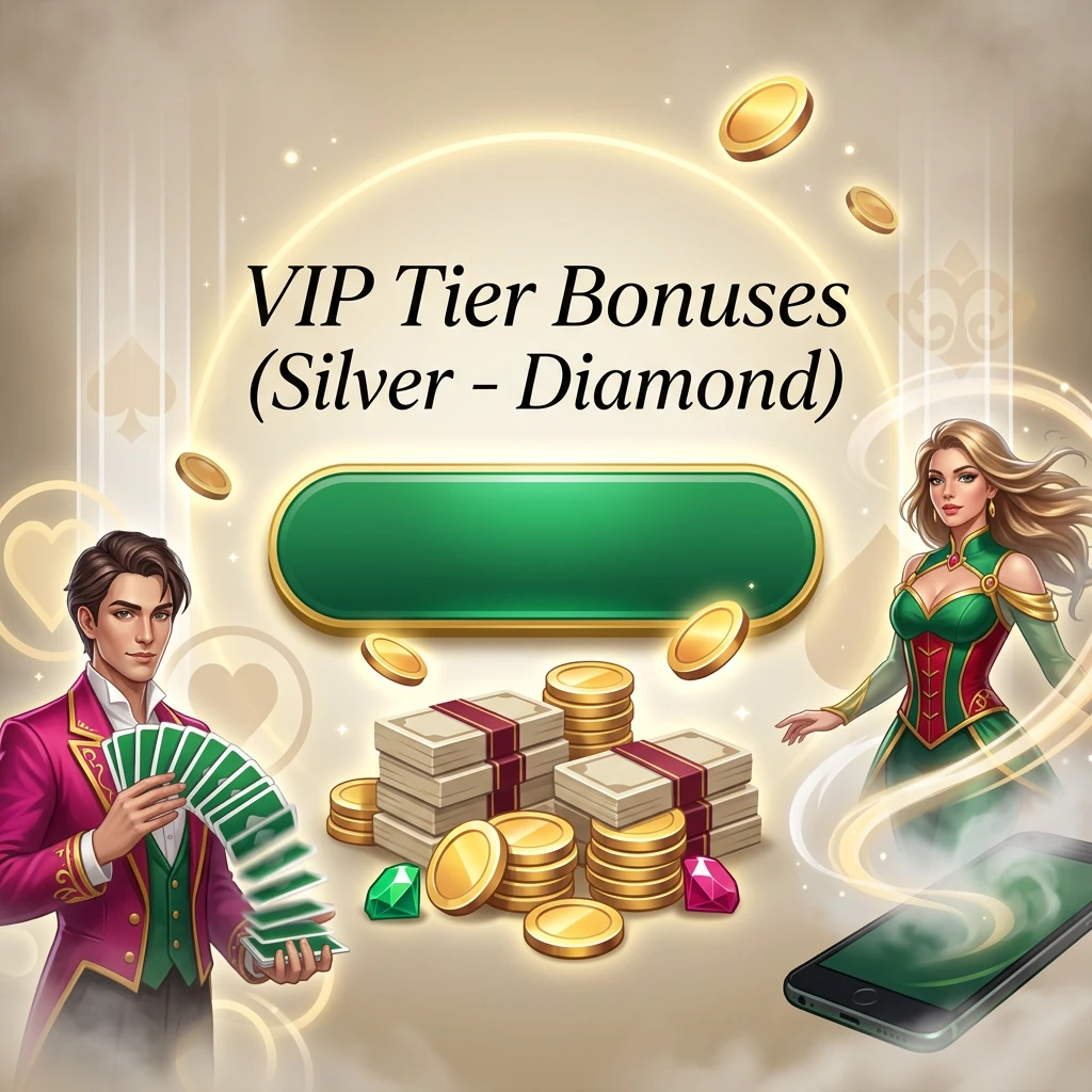 VIP Tier Bonuses (Silver - Diamond)